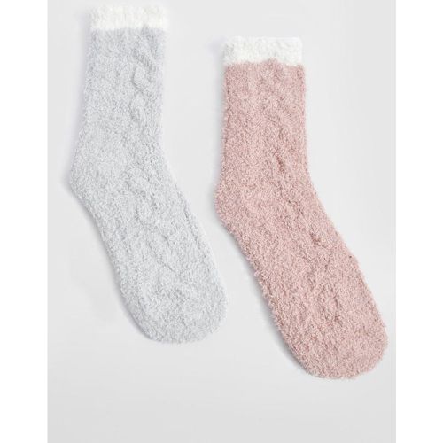 Lot De 2 Paires De Chaussettes - One Size - boohoo - Modalova