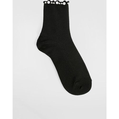 Chaussettes À Perles - One Size - boohoo - Modalova