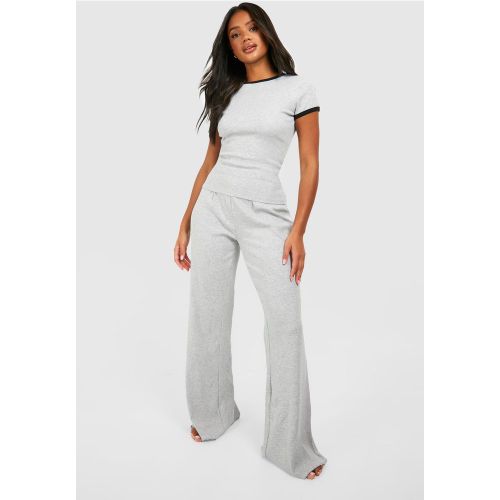 Pantalon Large Côtelé - 36 - boohoo - Modalova