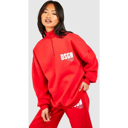 Sweat Oversize À Slogan Dsgn Studio - S - boohoo - Modalova