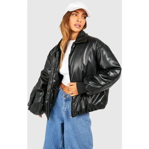 Blouson Bomber Matelassé - 40 - boohoo - Modalova