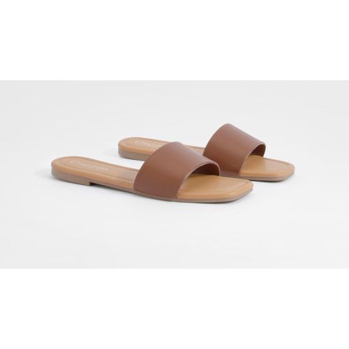 Minimal Mule Sandals - boohoo - Modalova