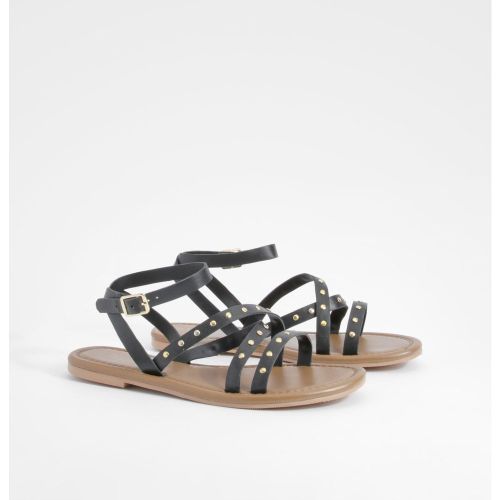Sandales Cloutées - Pointure Large - 36 - boohoo - Modalova