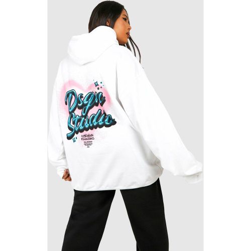 Grande Taille - Sweat À Capuche À Slogan Dsgn Studio - 44 - boohoo - Modalova