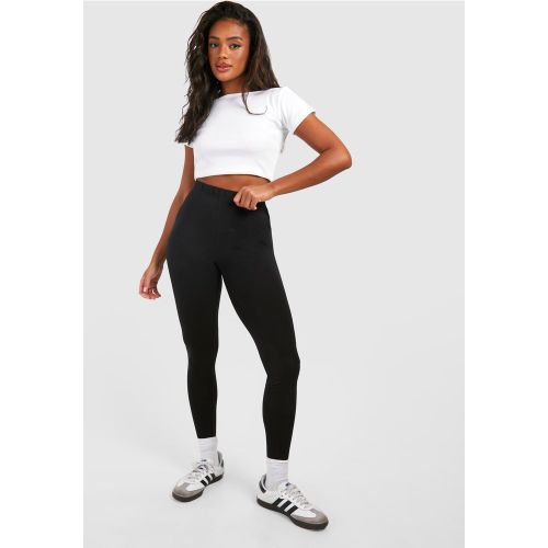 Legging En Jersey - Noir - 34, Noir - boohoo - Modalova
