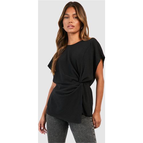 Blouse Texturée À Nœud - 36 - boohoo - Modalova