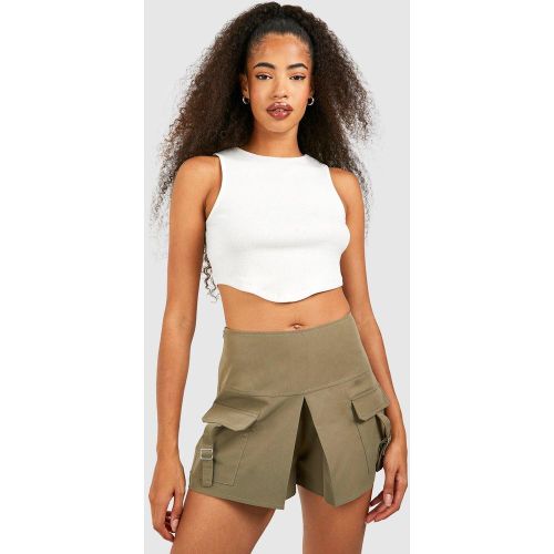 Jupe-Short Utilitaire À Deux Poches - 36 - boohoo - Modalova