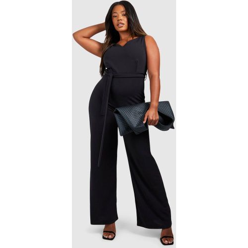 Grande Taille - Combinaison Large À Ceinture - 56 - boohoo - Modalova