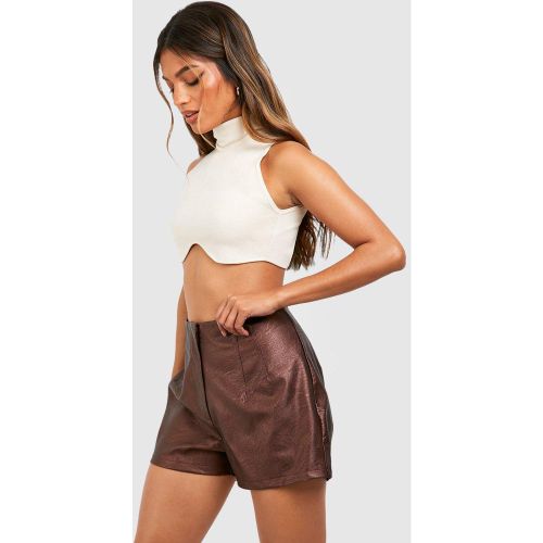 Short Taille Haute - 34 - boohoo - Modalova