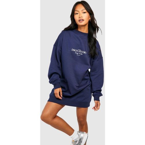 Robe En Sweat À Slogan Dsgn Studio - 36 - boohoo - Modalova