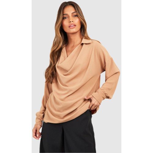 Blouse À Col Bénitier - 38 - boohoo - Modalova
