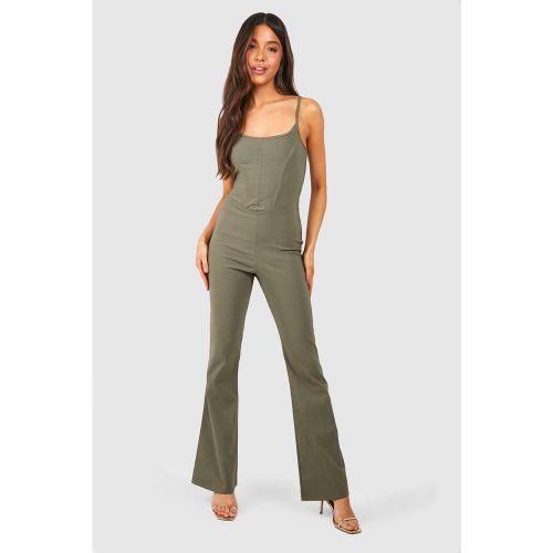 Combinaison Flare Style Corset - 40 - boohoo - Modalova