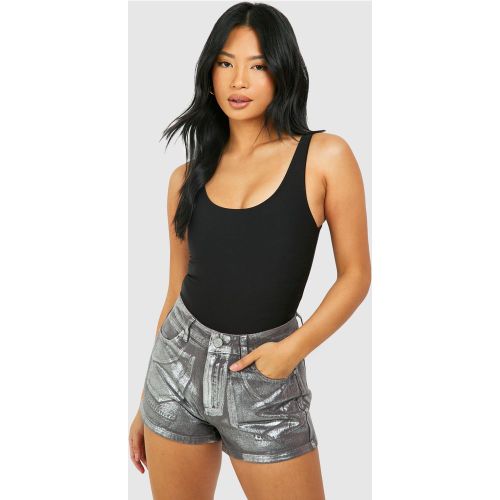 Petite" - Short En Jean Mé"Tall"isé - 36 - boohoo - Modalova