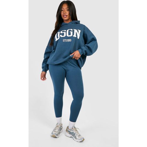 Grande Taille - Ensemble Avec Sweat À Capuche Et Legging - 44 - boohoo - Modalova