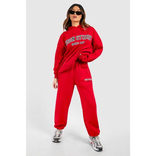 Jogging Oversize À Slogan Dsgn Studio - M - boohoo - Modalova