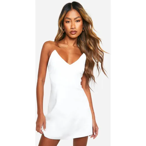 Robe Courte Désossée - 40 - boohoo - Modalova