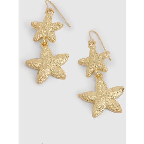 Starfish Drop Earrings - boohoo - Modalova