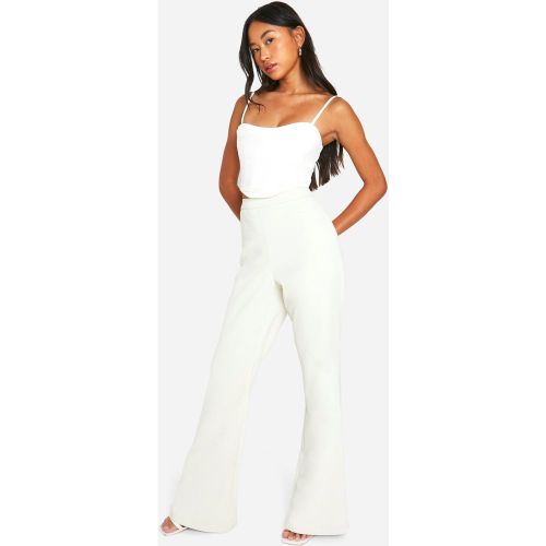 Pantalon Flare Fluide - 34 - boohoo - Modalova