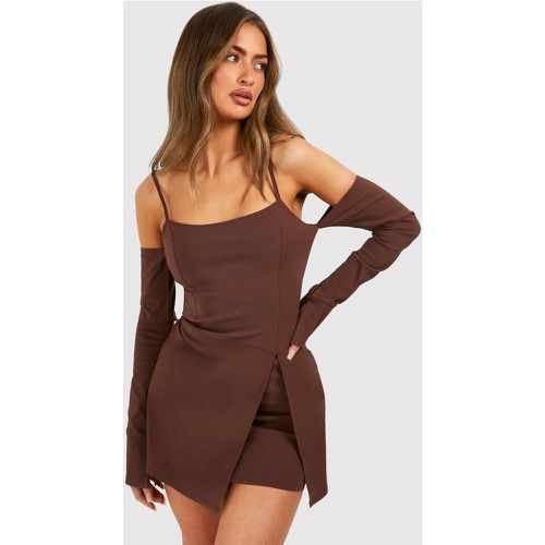 Robe Moulante À Bretelles - 36 - boohoo - Modalova