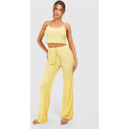 Ensemble De Pyjama Avec Débardeur Et Pantalon - 34 - boohoo - Modalova