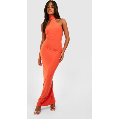Robe Longue Moulante À Dos Nageur - 36 - boohoo - Modalova