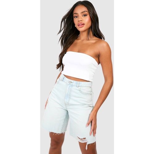 Short Boyfriend Déchiré En Jean - 38 - boohoo - Modalova