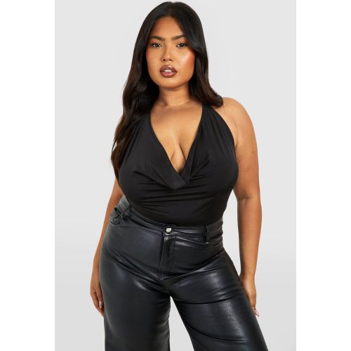 Grande Taille - Body À Col Bénitier Et Dos Nu - 50 - boohoo - Modalova
