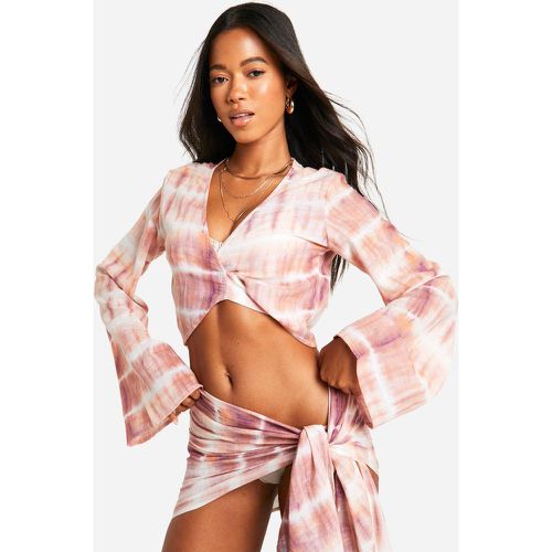 Ensemble De Plage Tie Dye - L - boohoo - Modalova