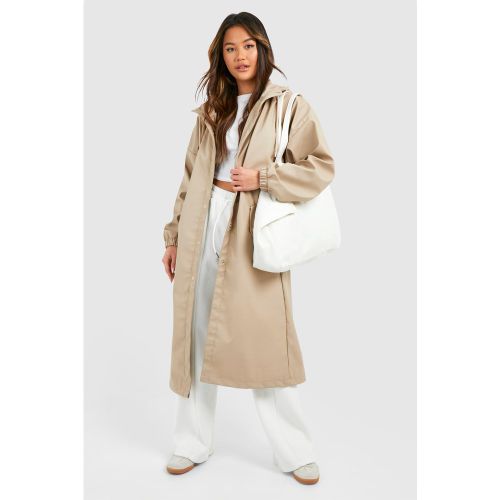Imperméable À Capuche - 36 - boohoo - Modalova