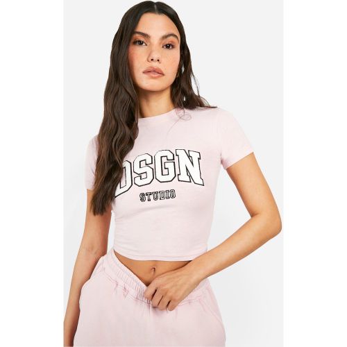 T-Shirt En Tissu Éponge À Slogan Dsgn Studio - L - boohoo - Modalova