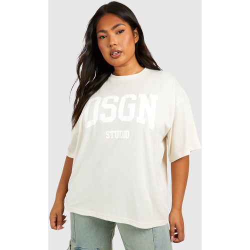 Plus" Dsgn Oversized T-Shirt - boohoo - Modalova