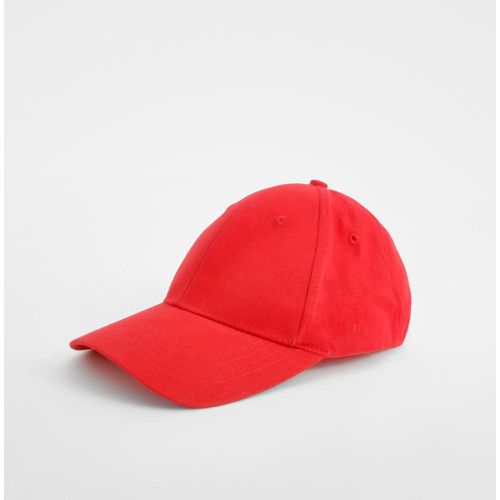 Red Baseball Cap - boohoo - Modalova