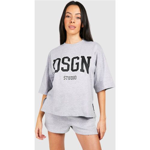 Maternité - Survêtement De Grossesse Avec T-Shirt Et Short - 36 - boohoo - Modalova