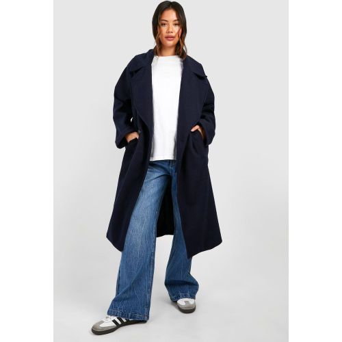 Manteau Oversize Effet Laine - 36 - boohoo - Modalova