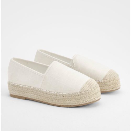 Espadrilles À Plateforme - 39 - boohoo - Modalova