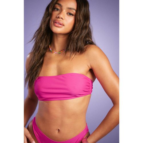 Haut De Maillot Bandeau - 38 - boohoo - Modalova