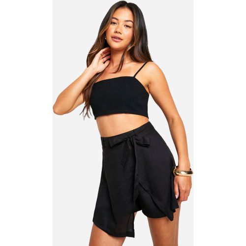 Jupe-Short À Ceinture - 34 - boohoo - Modalova
