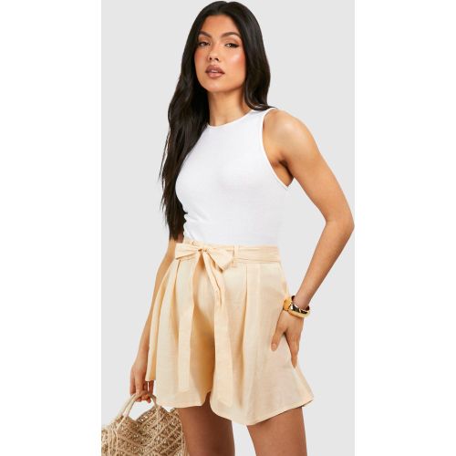Maternité - Short De Grossesse À Ceinture - 38 - boohoo - Modalova