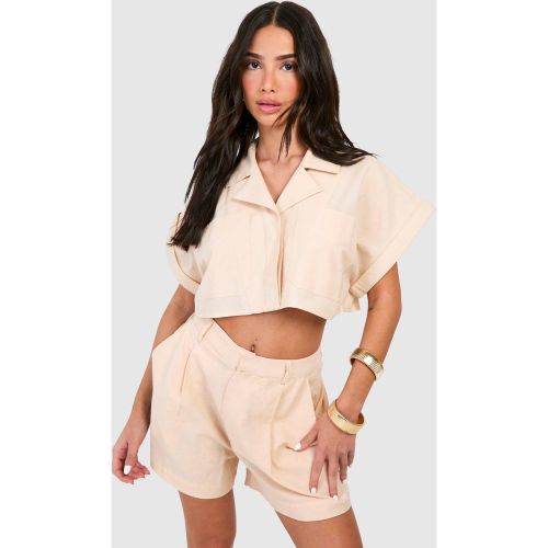 Petite" - Crop Top - 36 - boohoo - Modalova