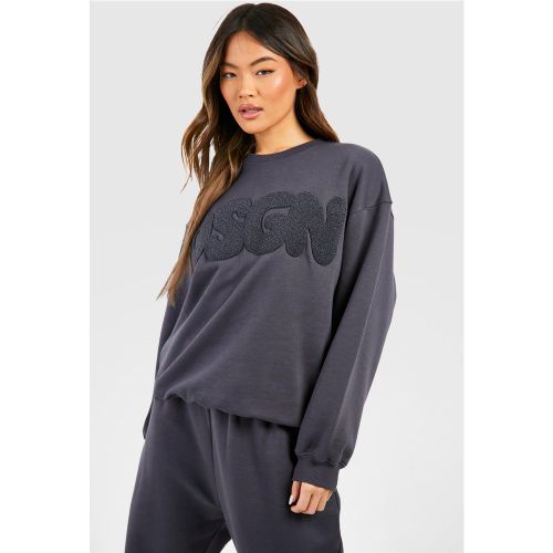 Sweat Oversize À Slogan Dsgn Studio - S - boohoo - Modalova