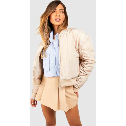 Bomber Oversize Froncé - 36 - boohoo - Modalova