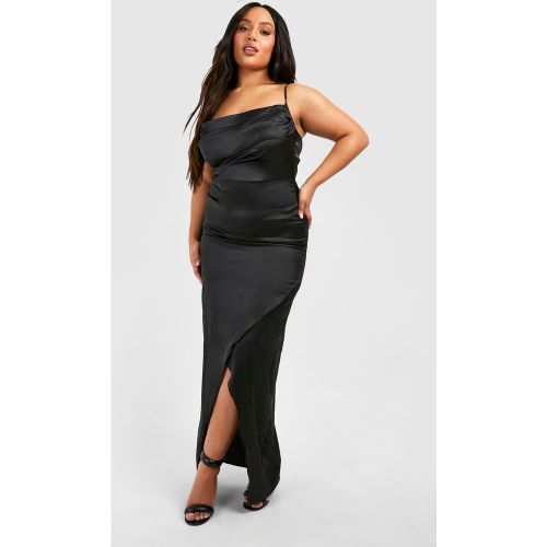 Grande Taille - Robe Nuisette À Col Bénitier - 44 - boohoo - Modalova