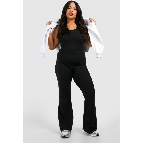 Grande Taille - Combishort De Yoga À Bretelles - 44 - boohoo - Modalova