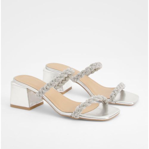 Mules À Petit Talon - 38 - boohoo - Modalova