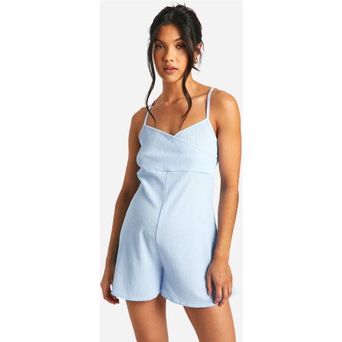 Maternité - Combishort Ample Texturé - 36 - boohoo - Modalova