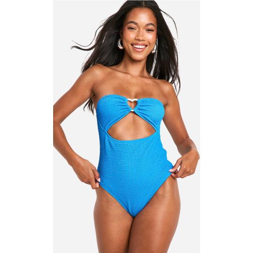 Maillot De Bain Une Pièce À Découpes En Forme De Cœur - 38 - boohoo - Modalova