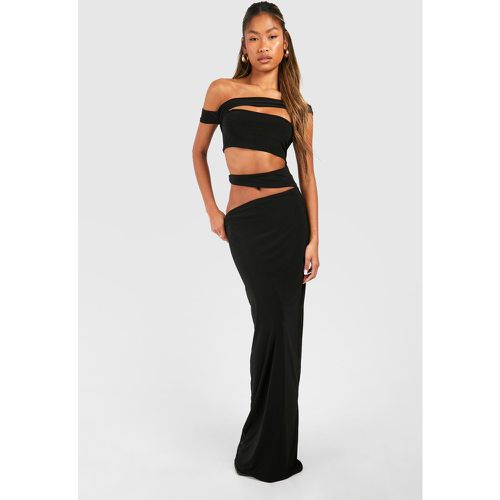 Robe Longue À Découpes - 44 - boohoo - Modalova