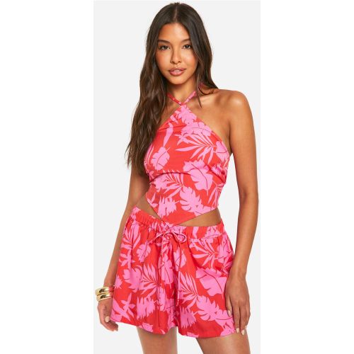 Short Large Imprimé - 36 - boohoo - Modalova
