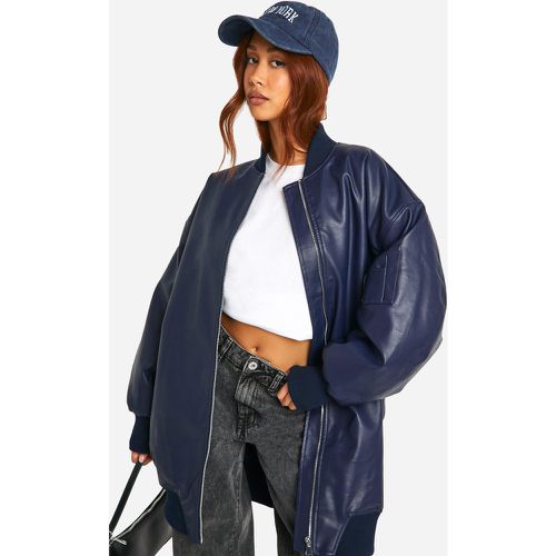 Bomber Long Oversize - 38 - boohoo - Modalova