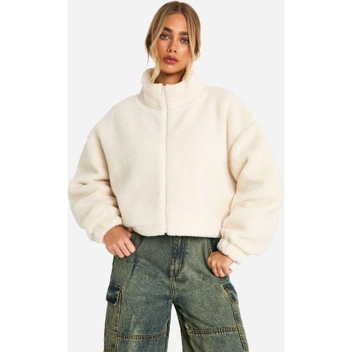 Bomber Oversize Imprimé - 40 - boohoo - Modalova